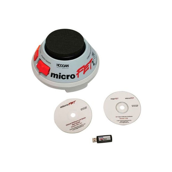 MicroFET2 Wireless Manual Muscle Tester with Clinical & FET Data Collection Software Packages